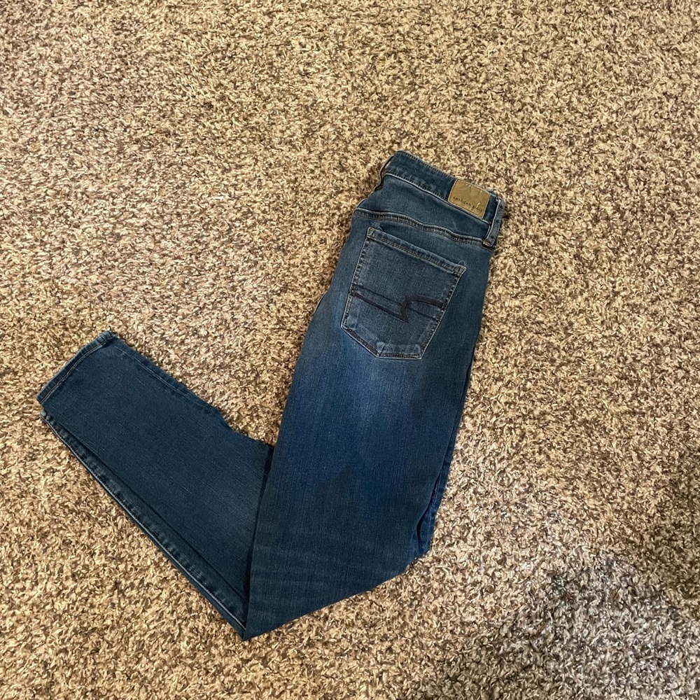 Non-Distressed AE Jeans